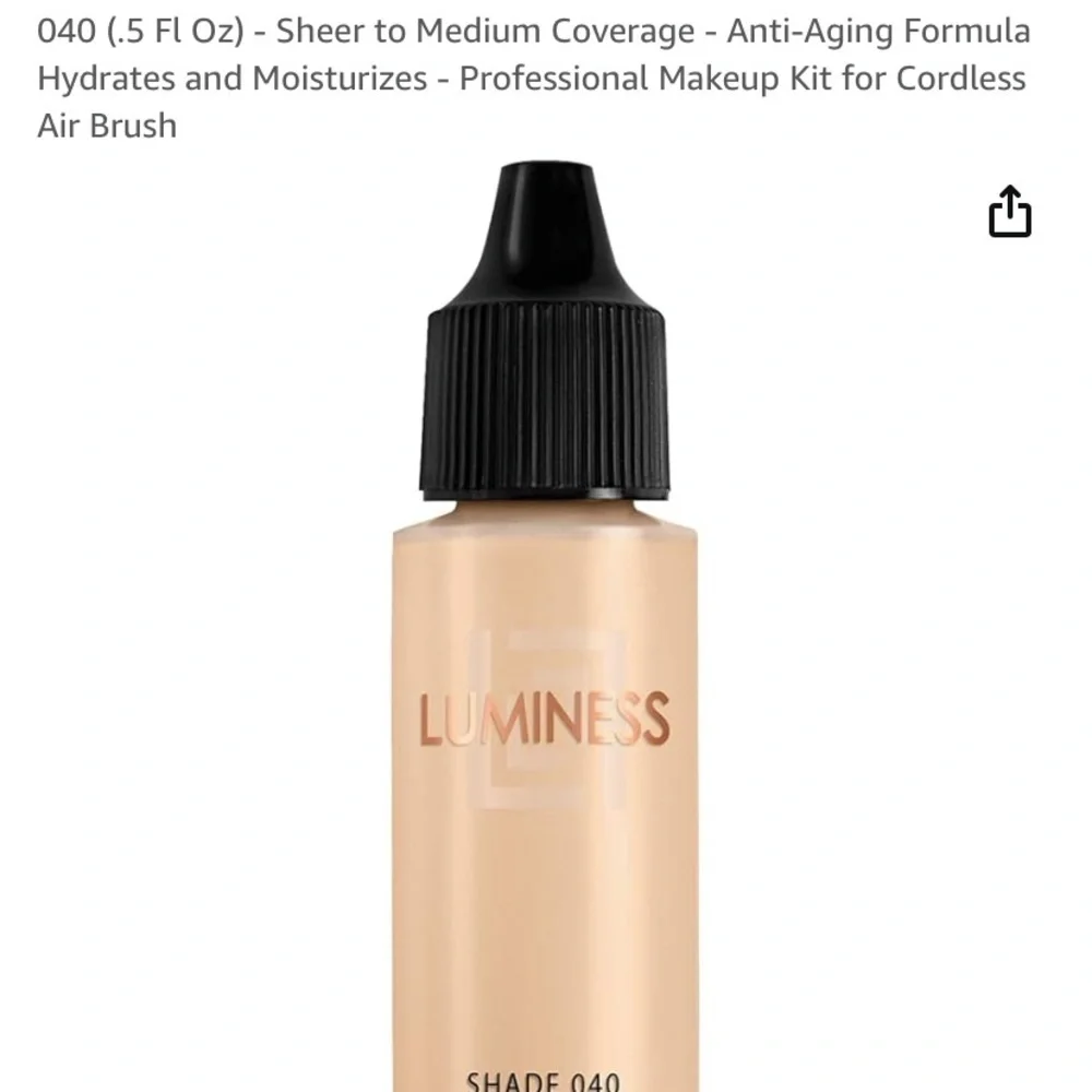 Luminess Air Silk 4-1 Advanced Airbrush Foundation Color #040